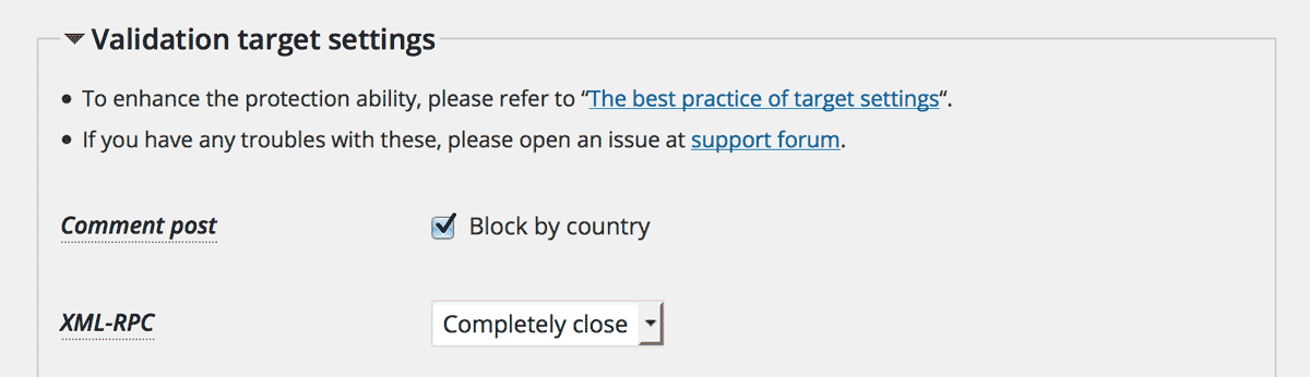 XML-RPC completely close