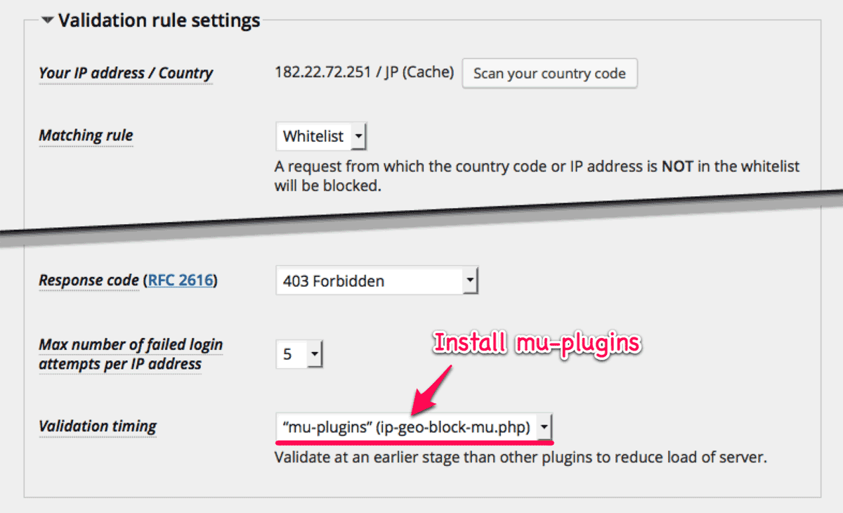 Validation Timing